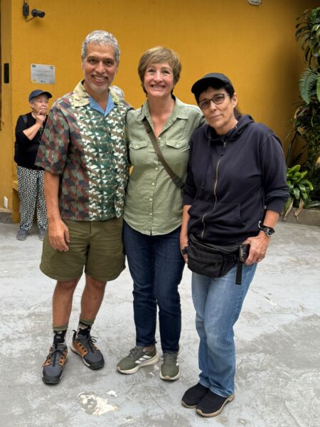 Estevão, Daniela, Sônia Bridi e Daniela Thomas