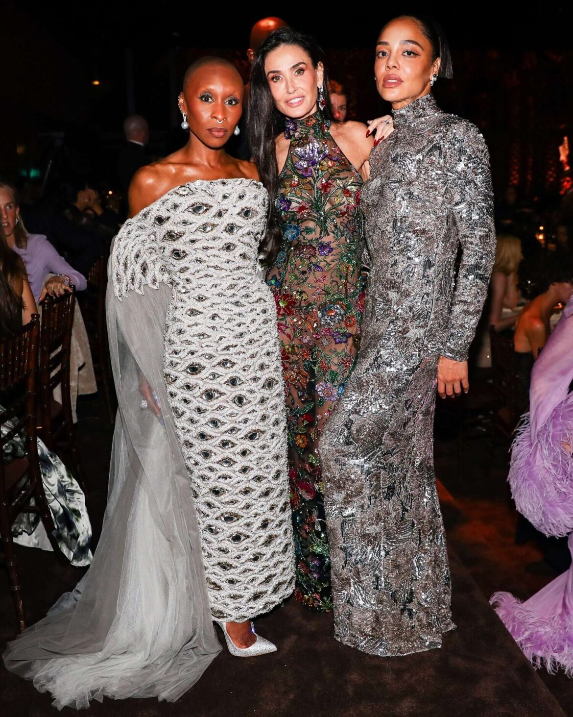 Cynthia Erivo, Demi Moore, Tessa Thompson